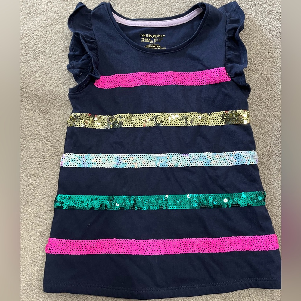 Kids Top with sequins